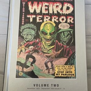Weird Terror Volume Two Graphic Hardcover - Bold Horror Cover